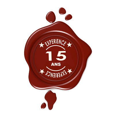 15 ans d'expérience